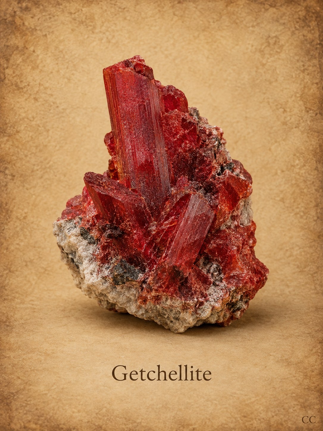Getchellite specimen