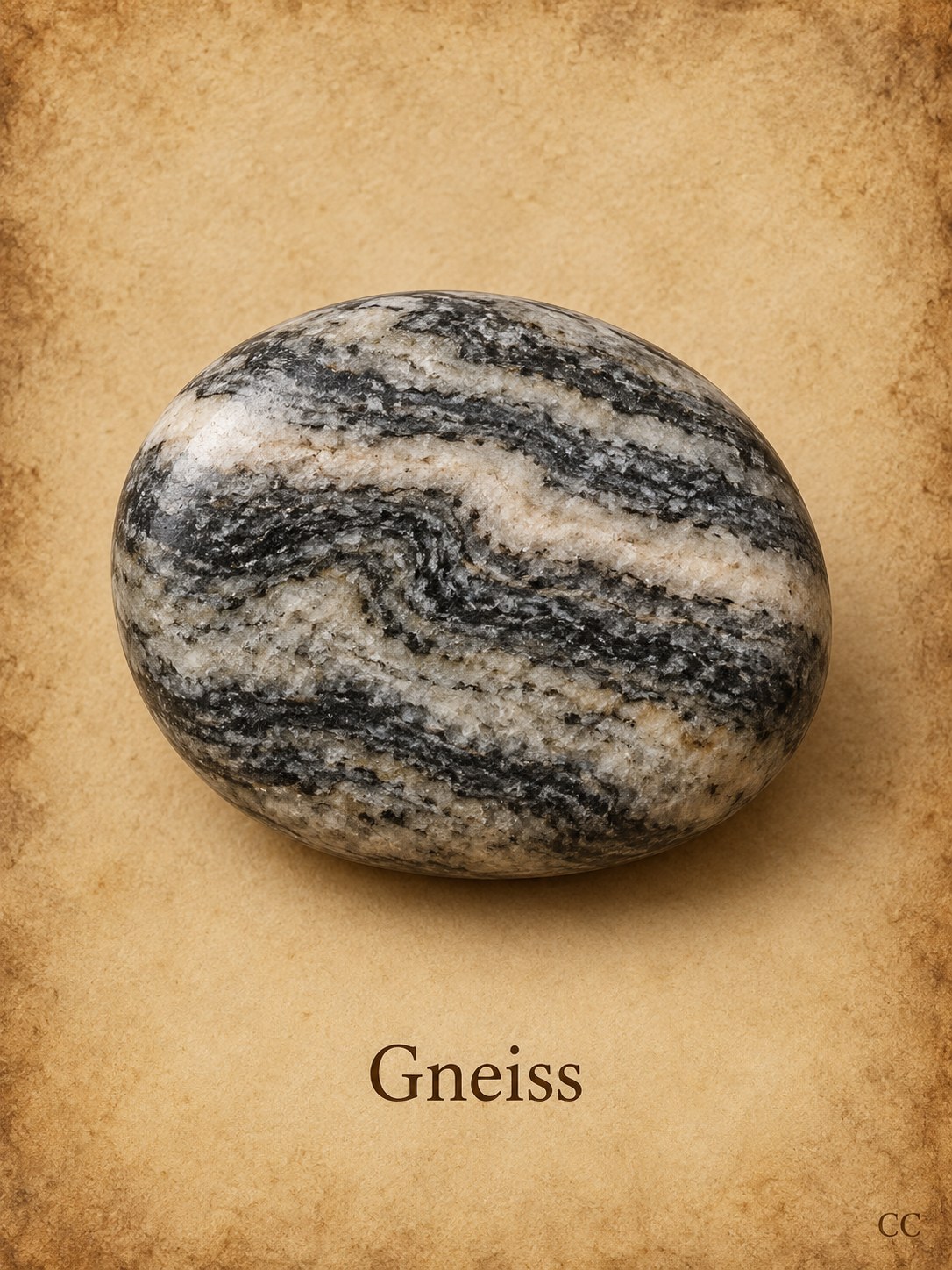 Gneiss specimen