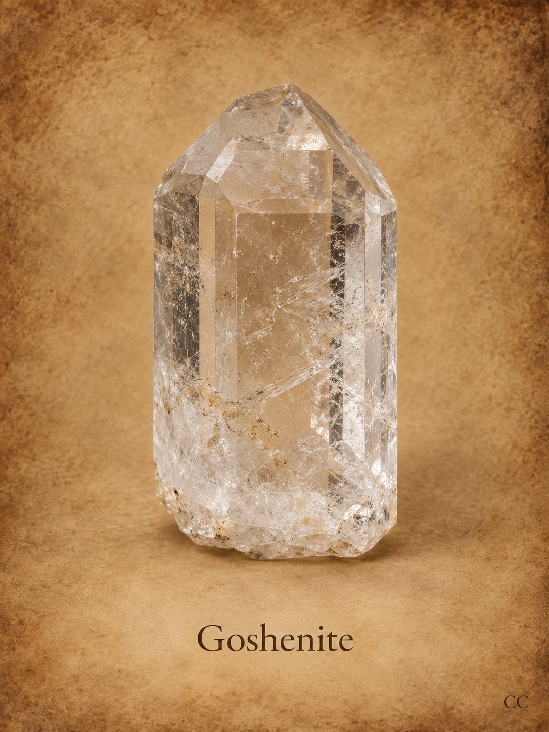 Goshenite specimen
