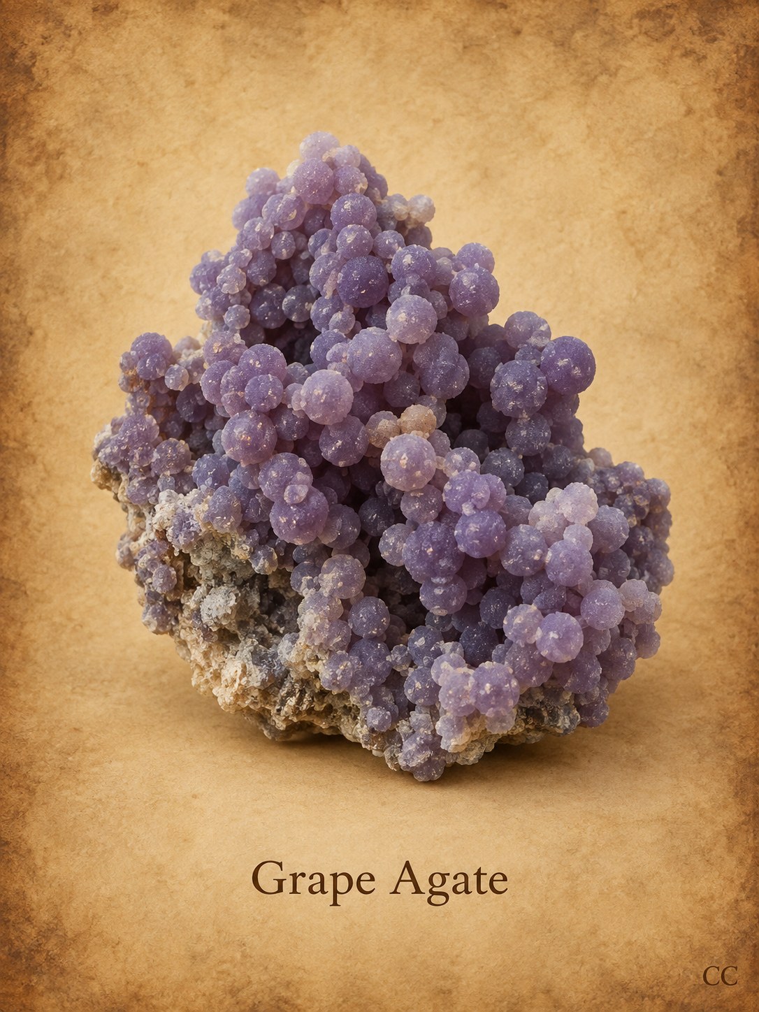 Grape Agate specimen