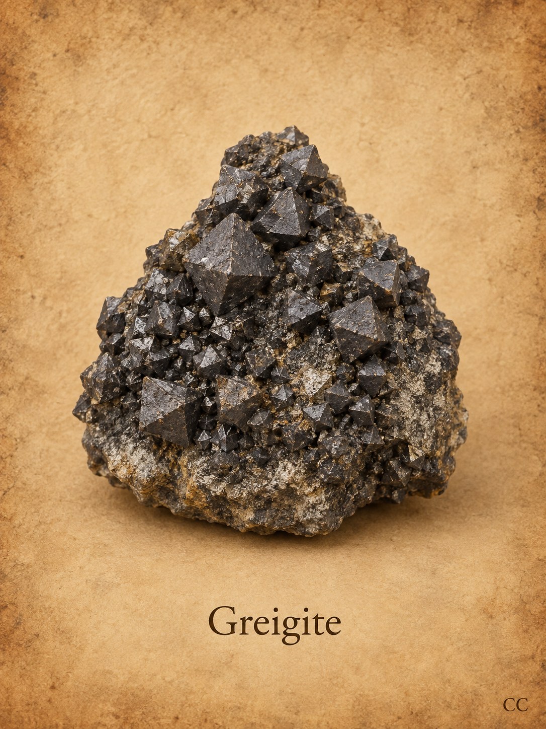 Greigite specimen