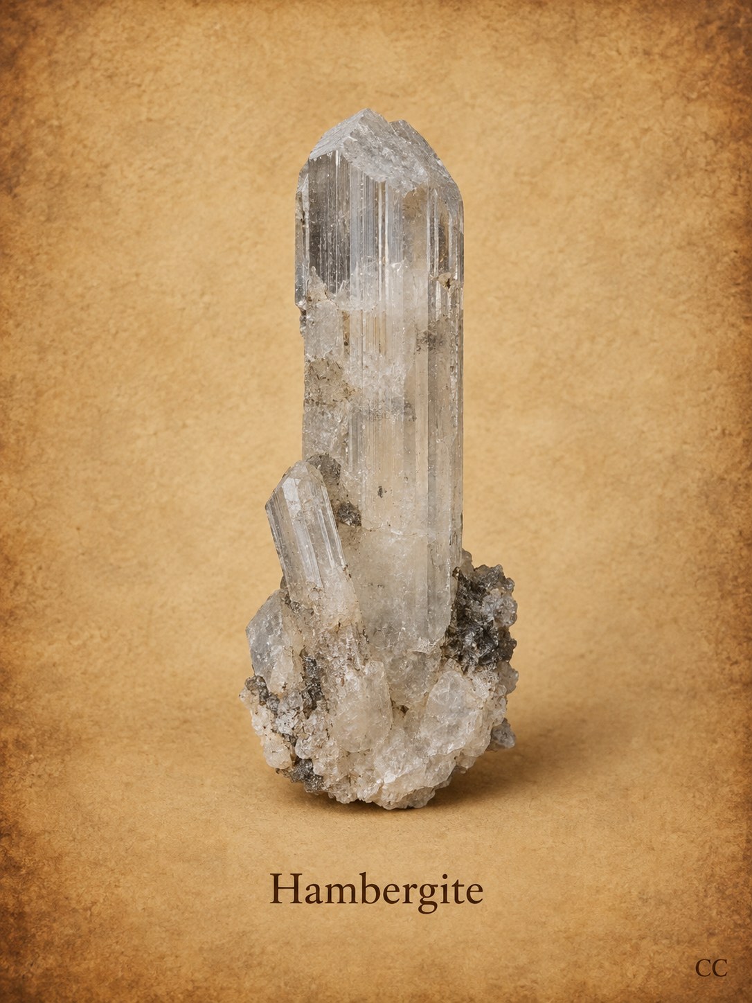 Hambergite specimen