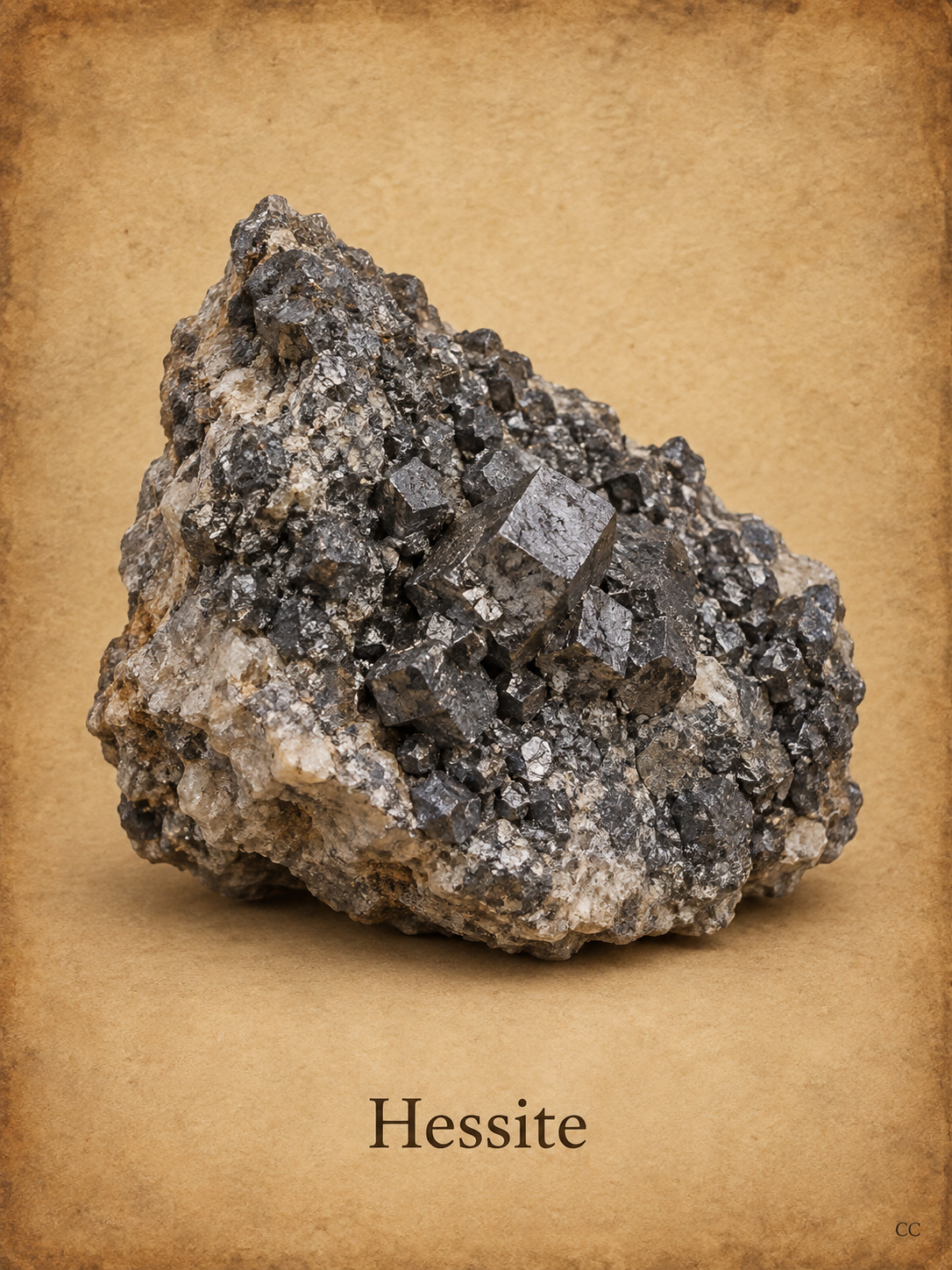 Hessite specimen