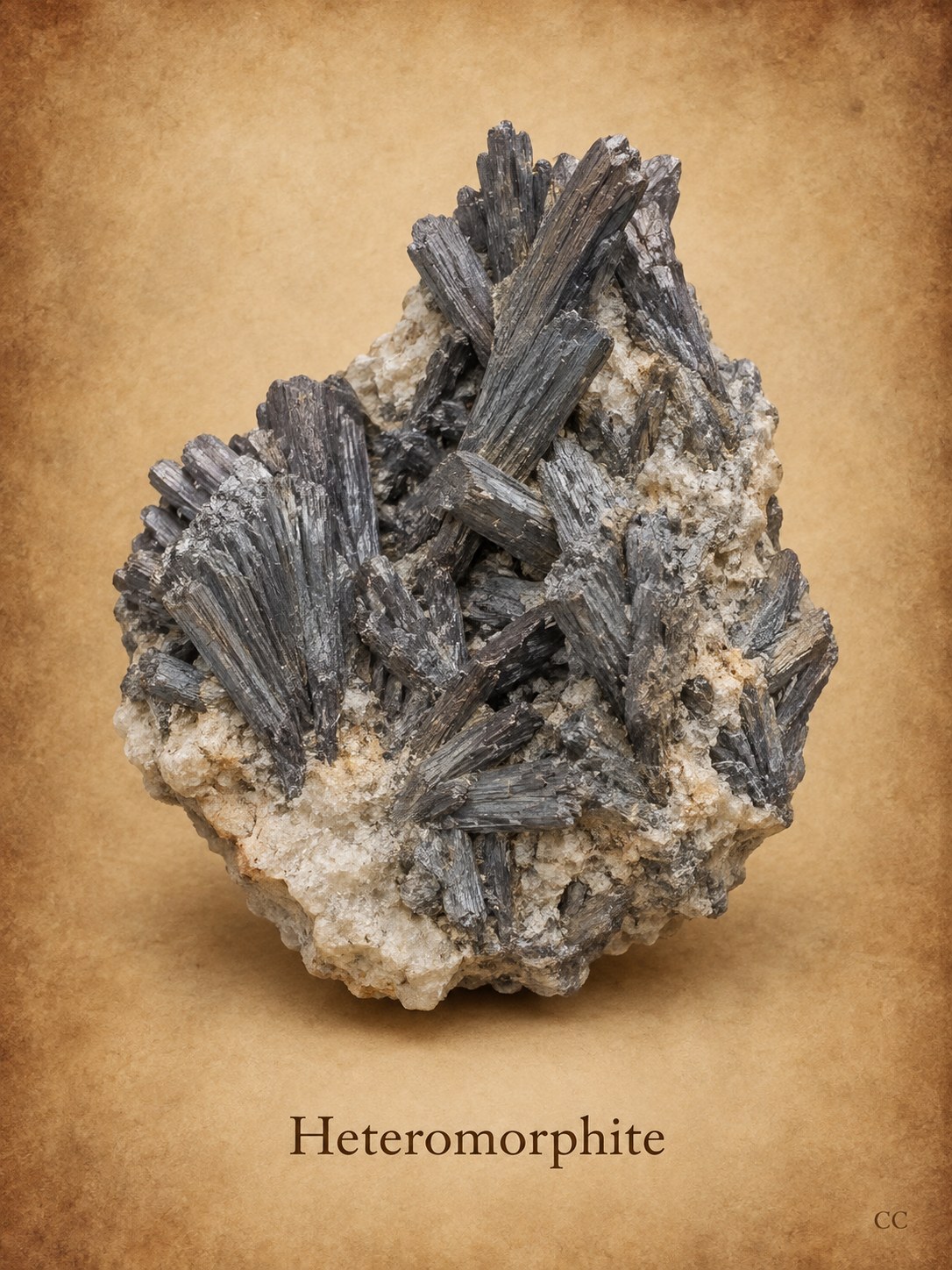 Heteromorphite specimen