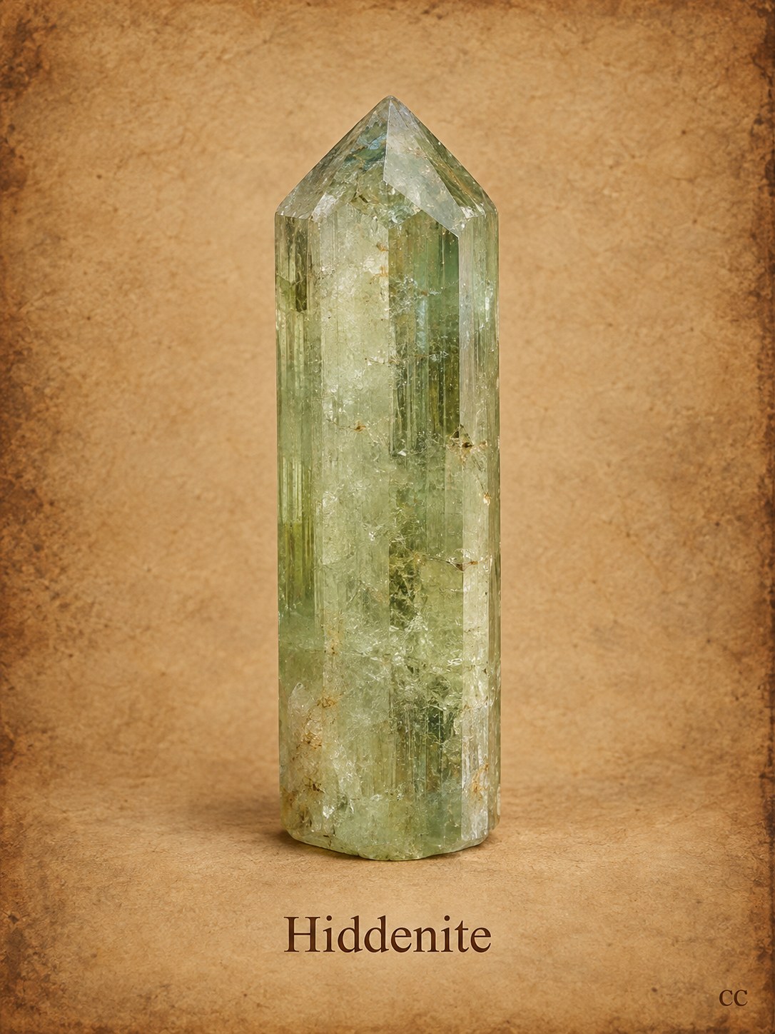 Hiddenite specimen