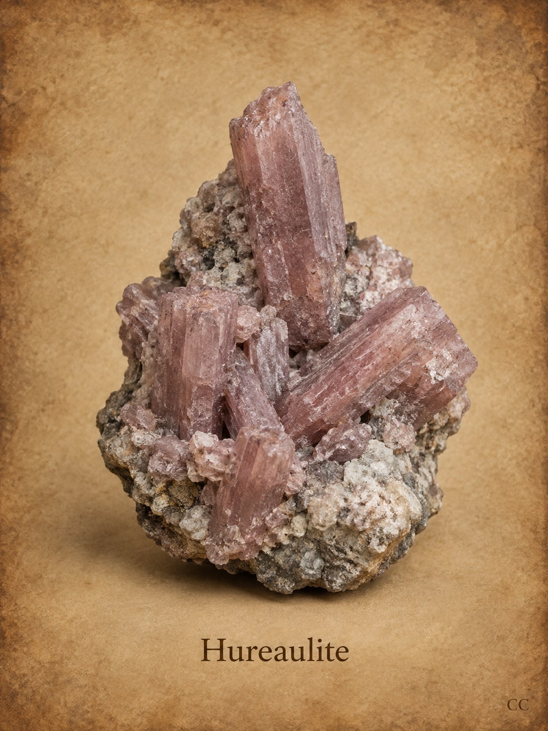 Hureaulite specimen
