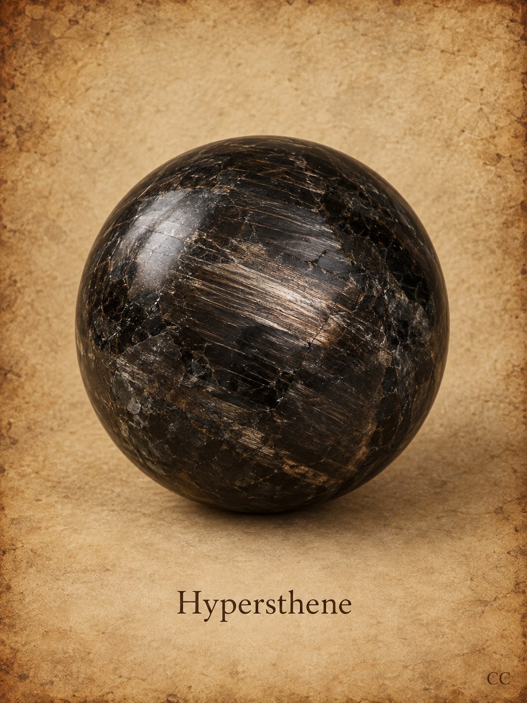 Hypersthene specimen