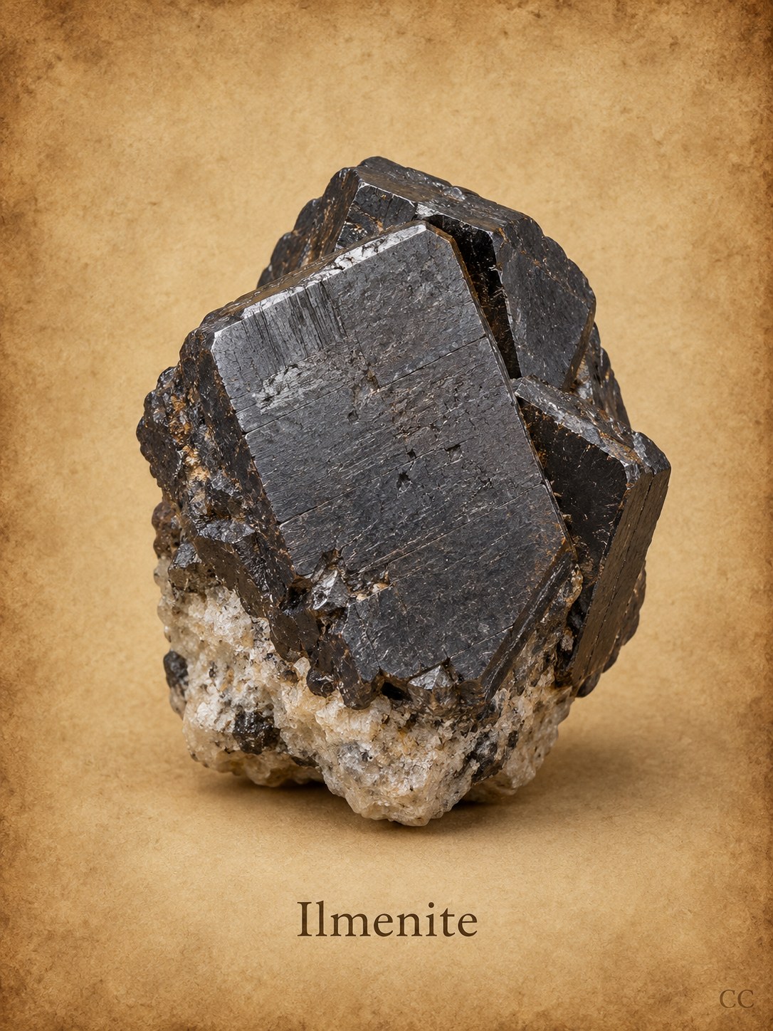 Ilmenite specimen