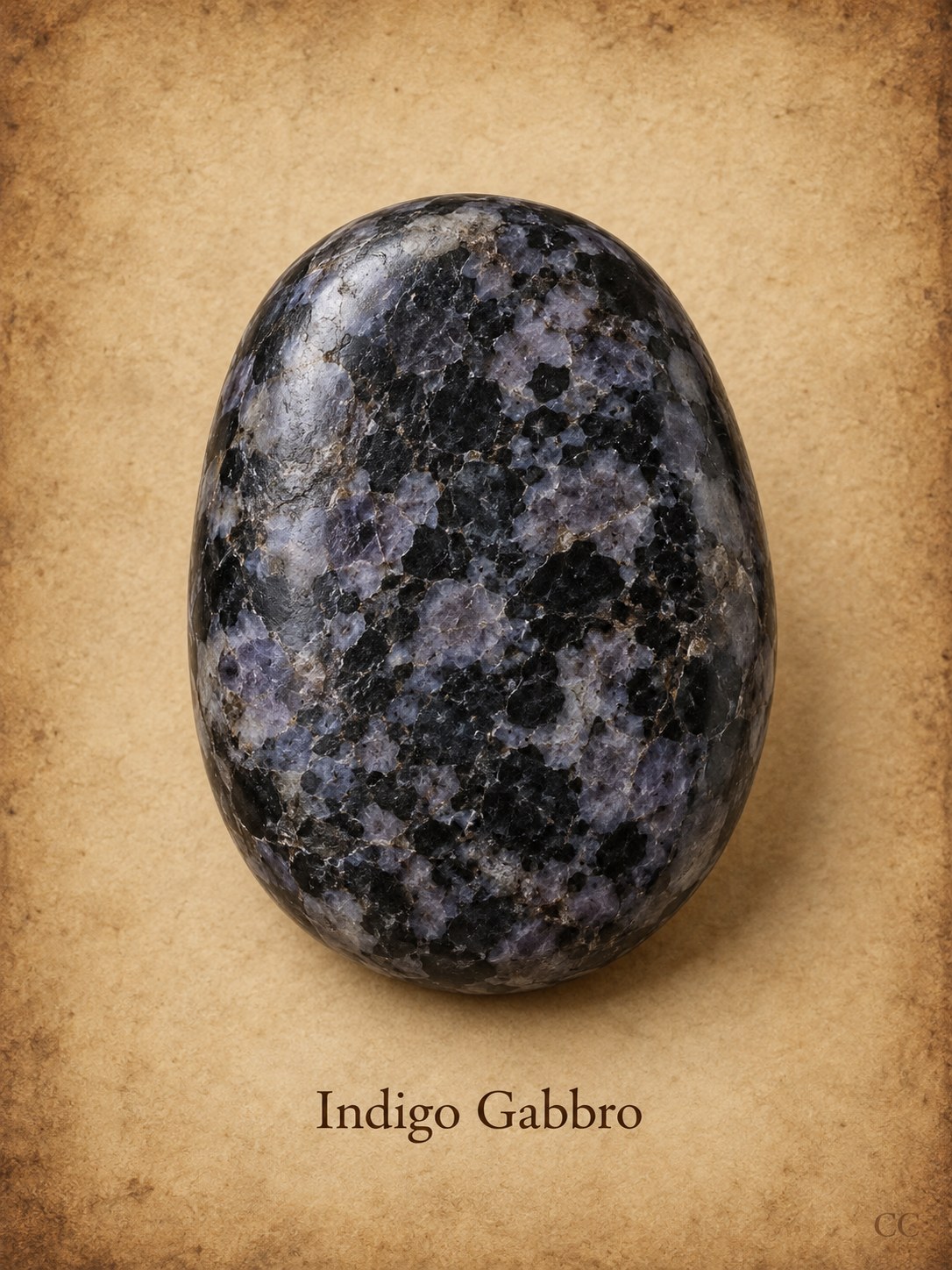 Indigo Gabbro specimen