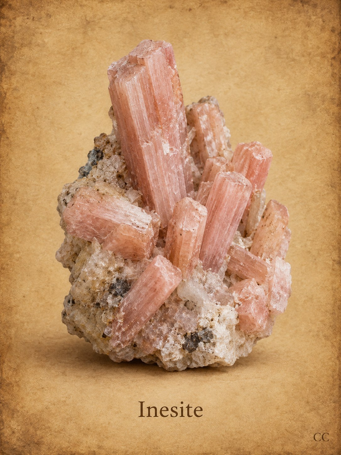 Inesite specimen