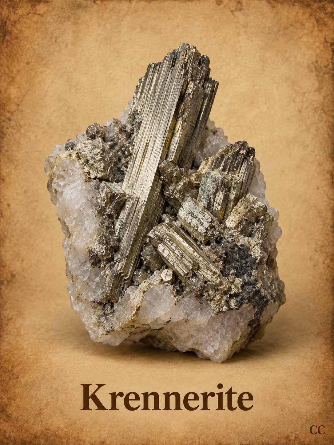 Krennerite specimen