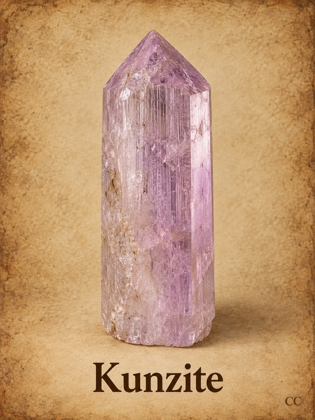 Kunzite specimen