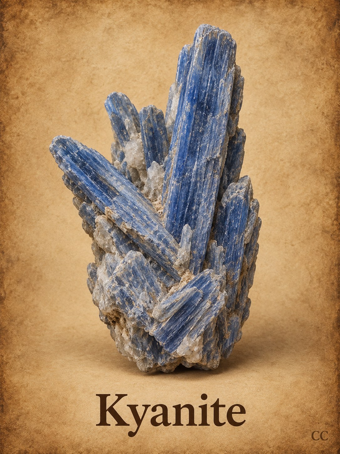 Kyanite specimen
