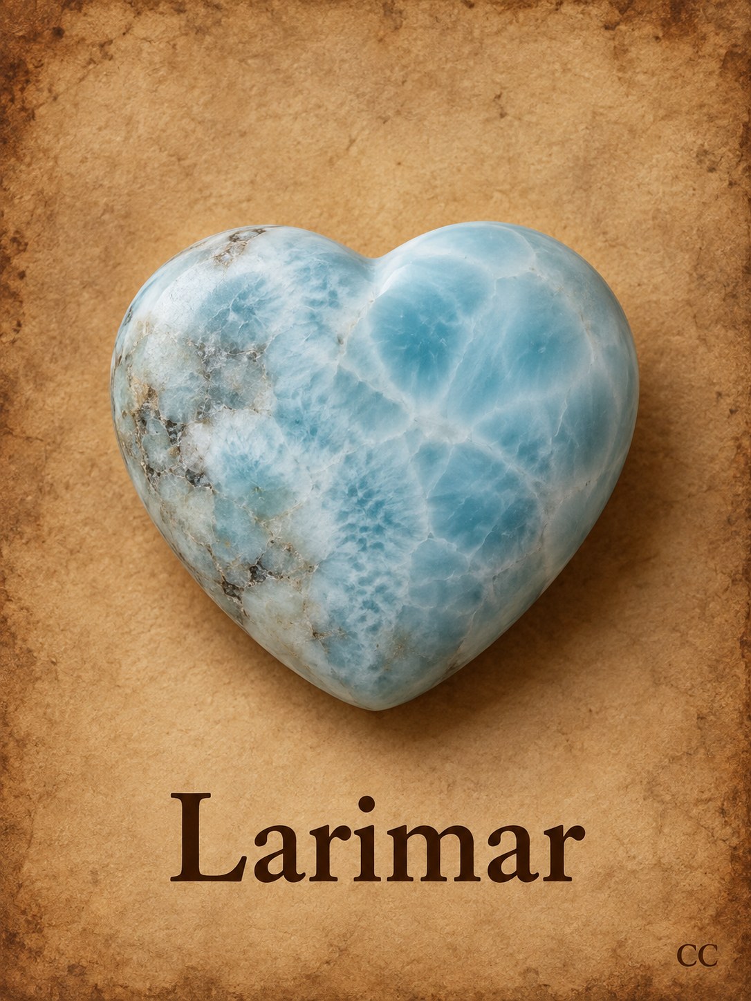 Larimar specimen