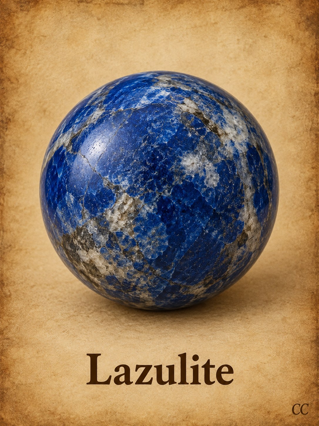 Lazulite specimen