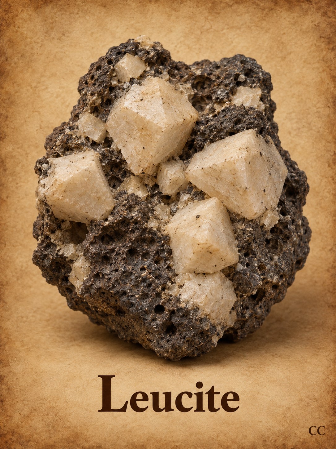 Leucite specimen