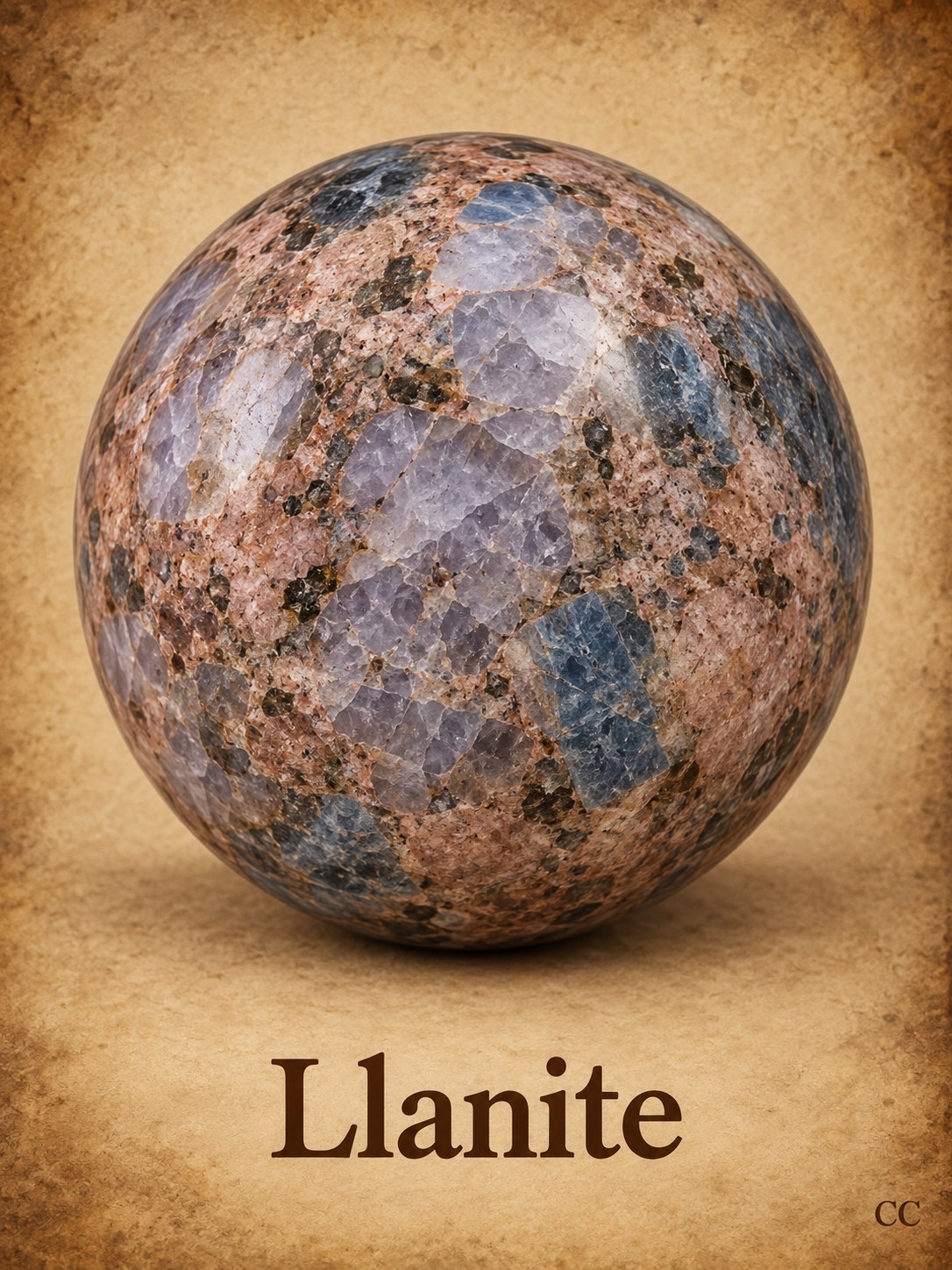 Llanite specimen