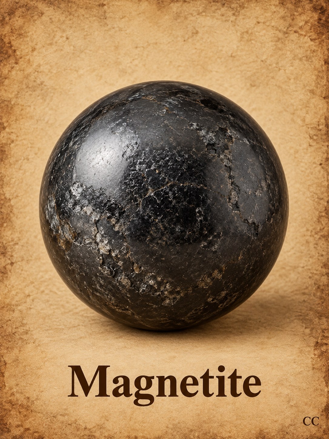Magnetite specimen