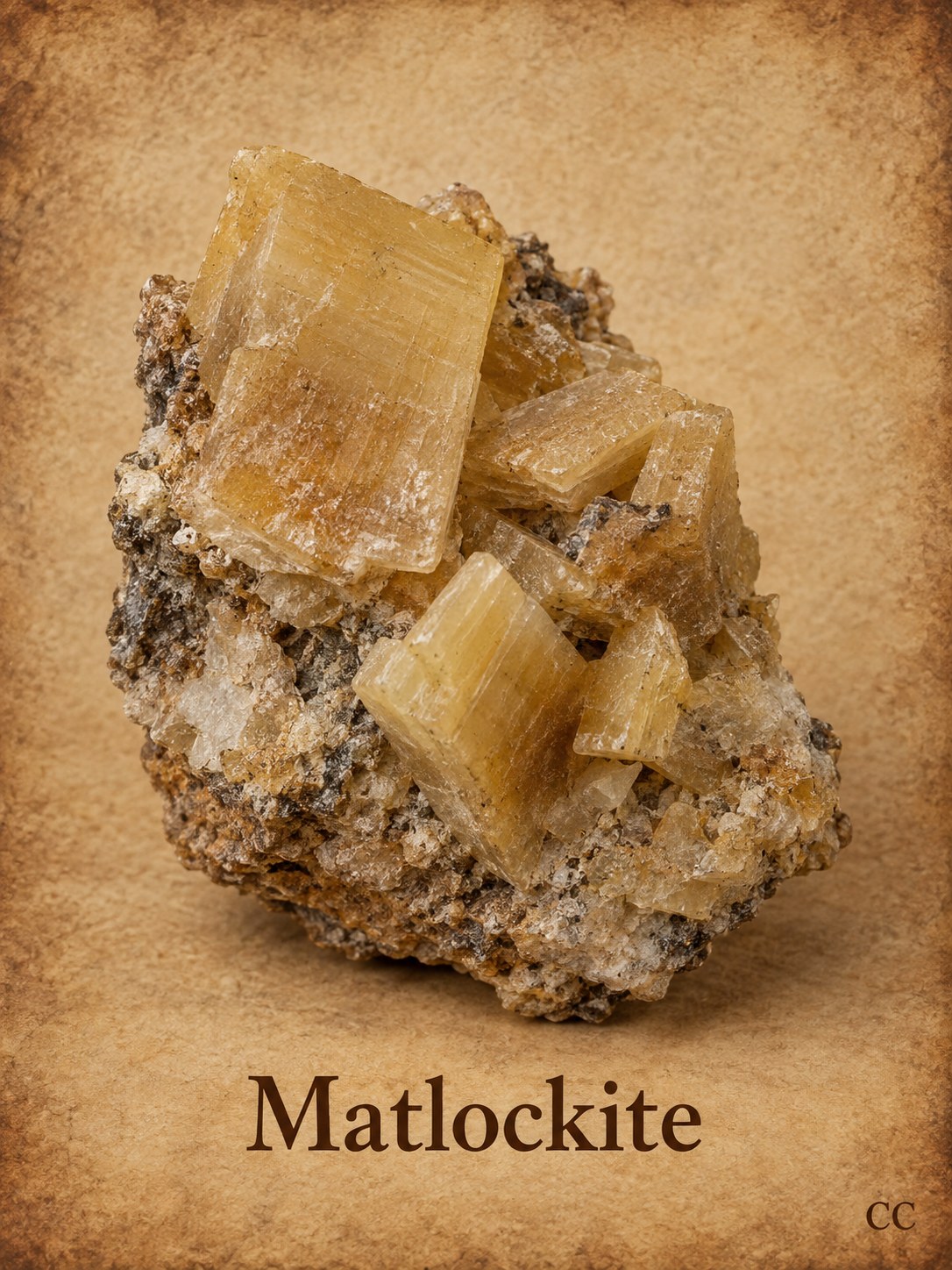 Matlockite specimen