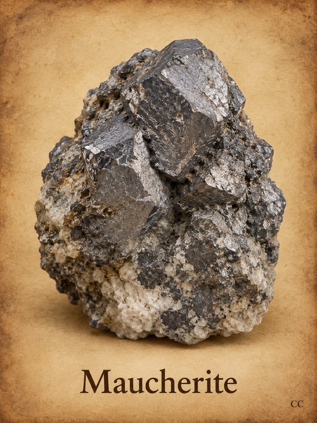 Maucherite specimen