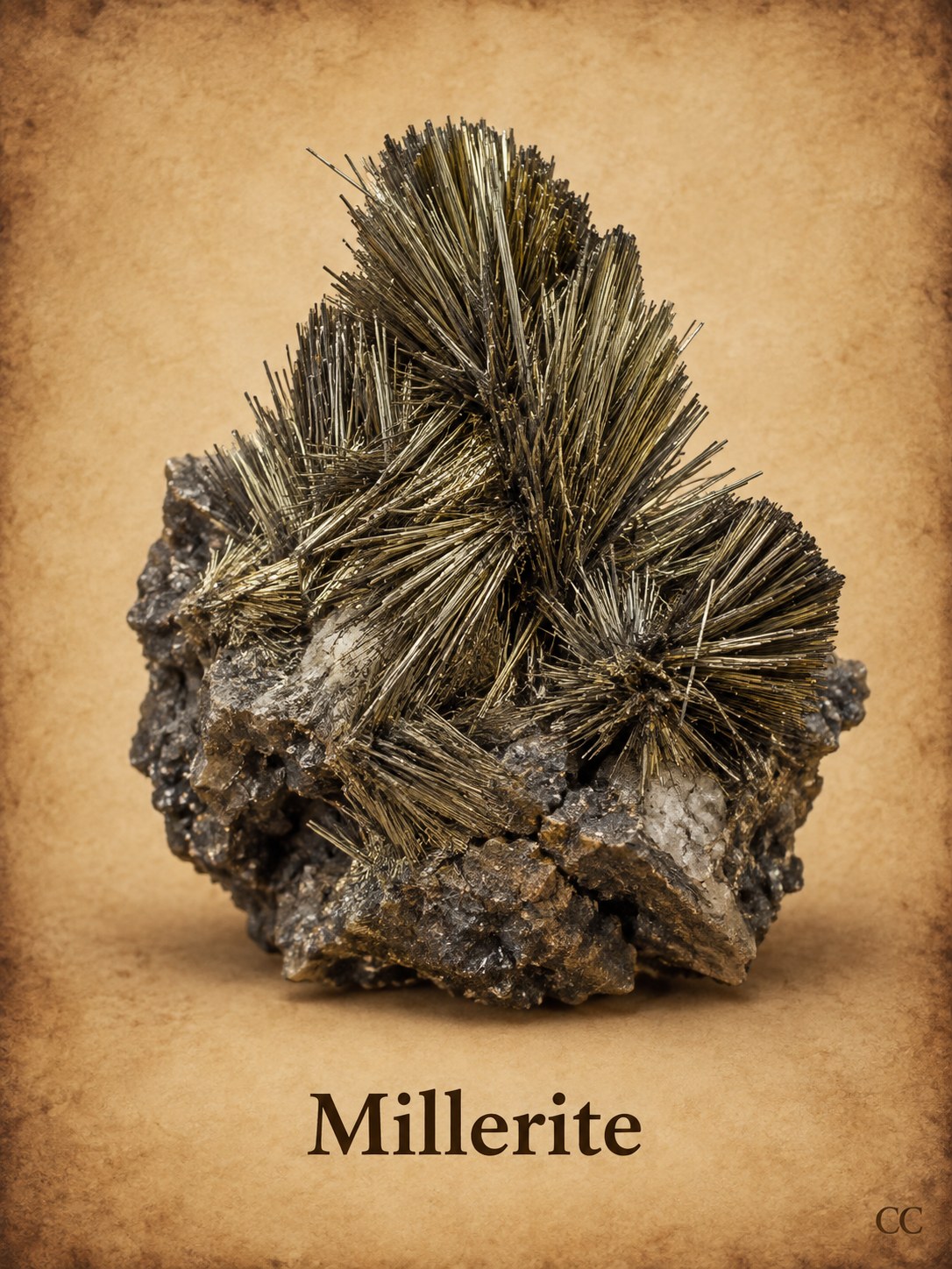 Millerite specimen