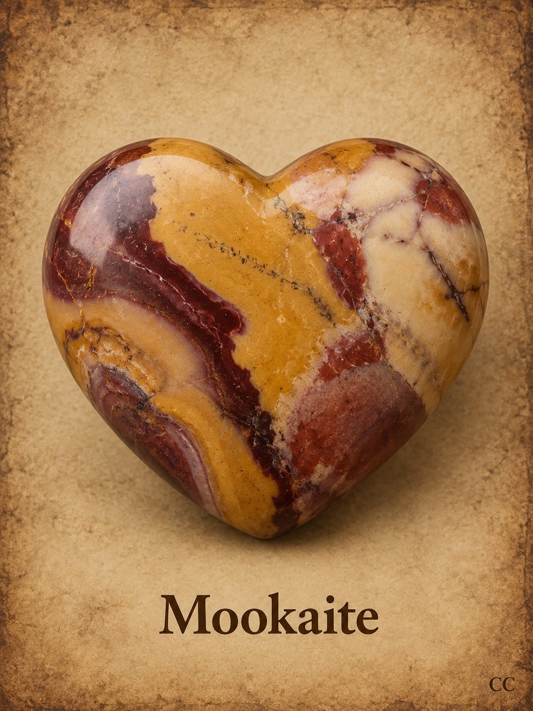 Mookaite specimen