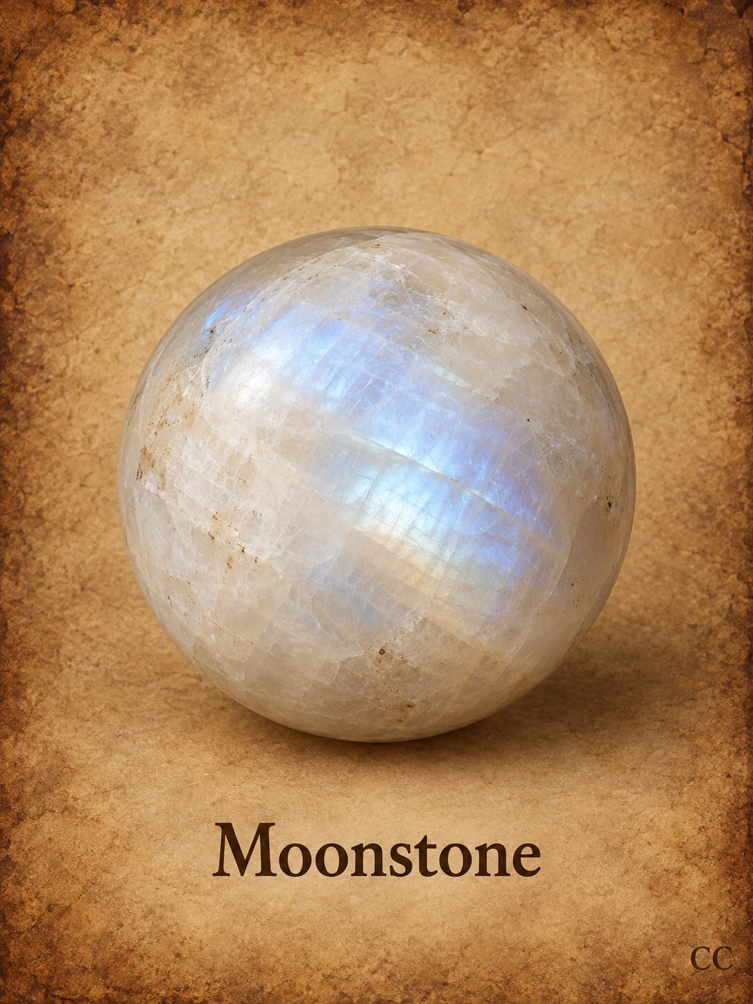 Moonstone specimen