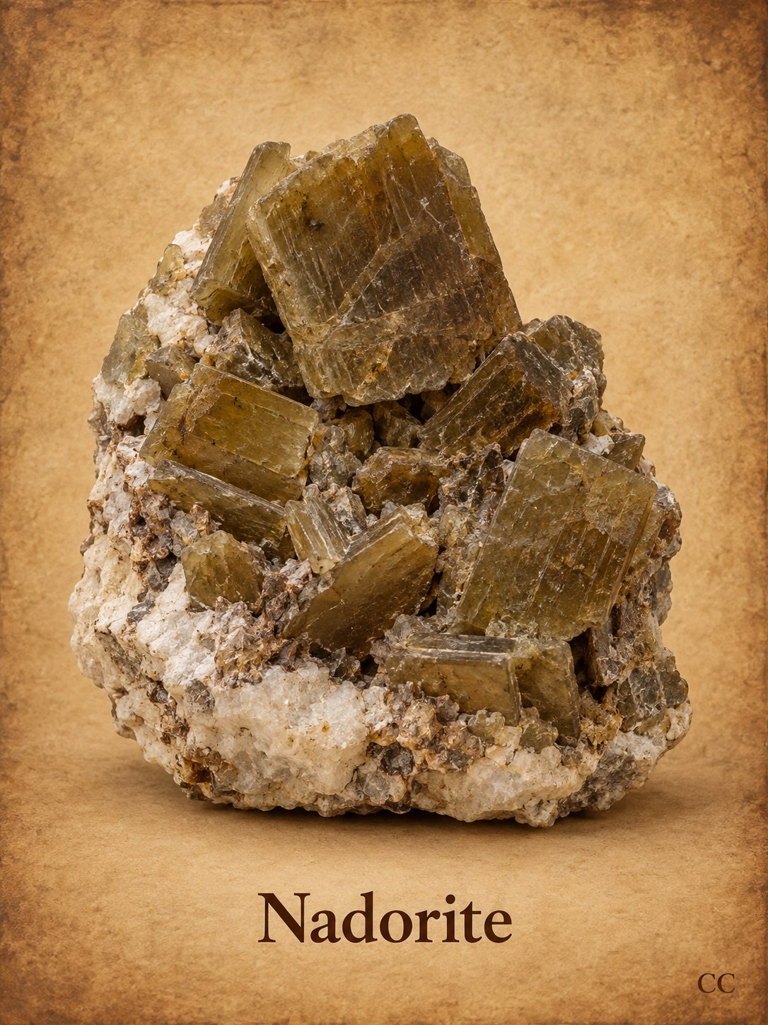 Nadorite specimen