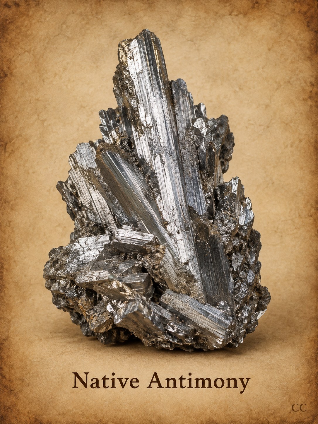 Native Antimony specimen