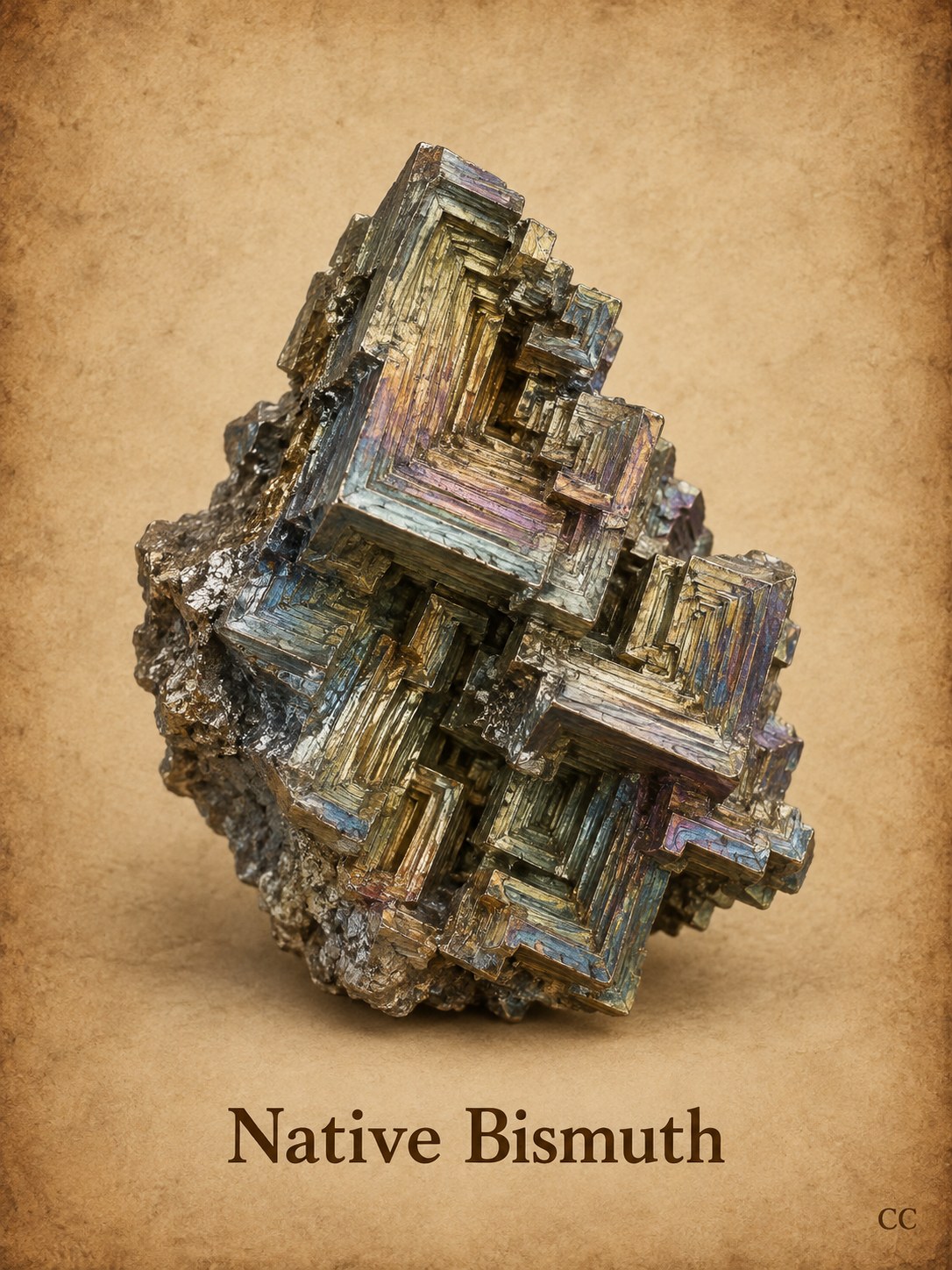 Native Bismuth specimen