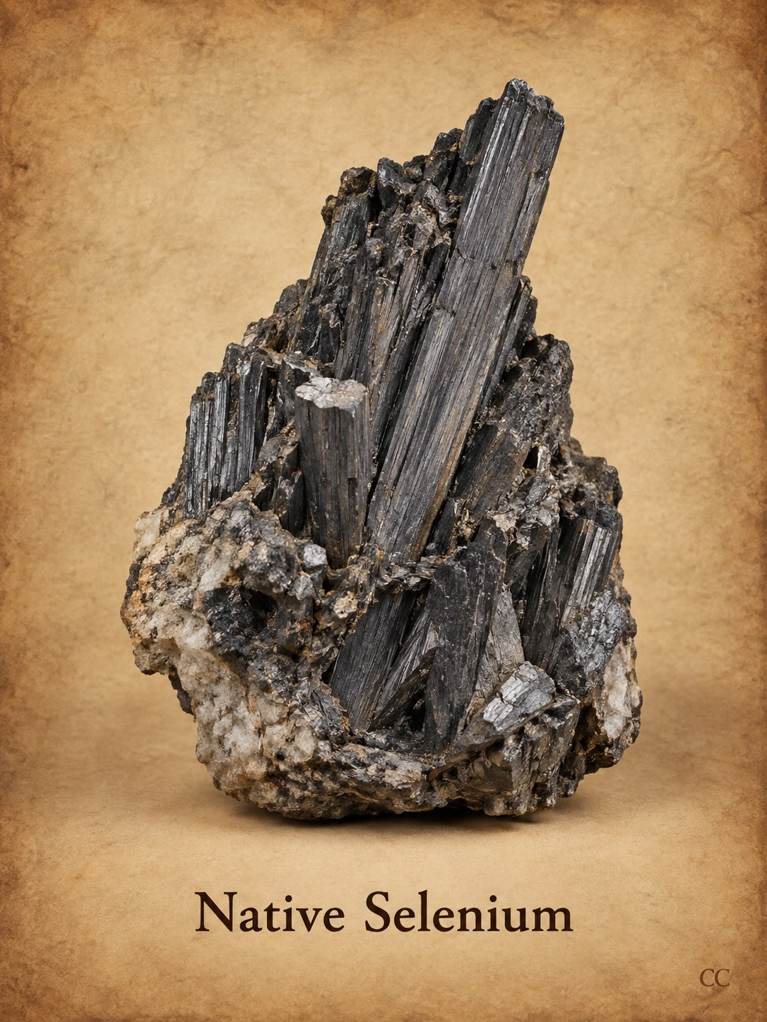 Native Selenium specimen