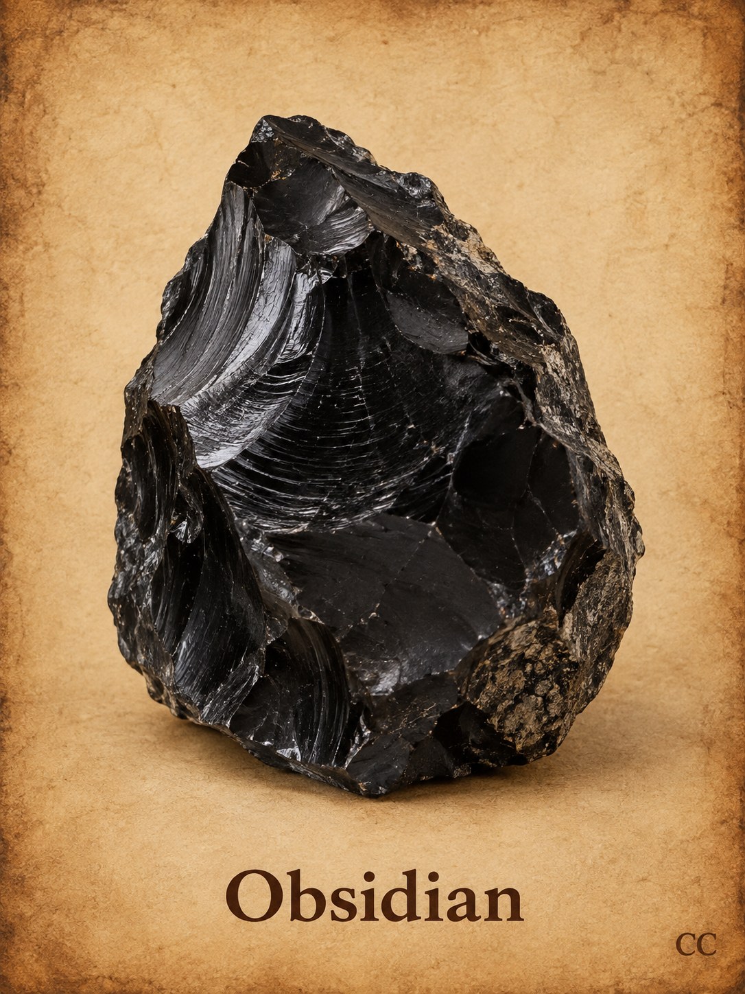 Obsidian specimen