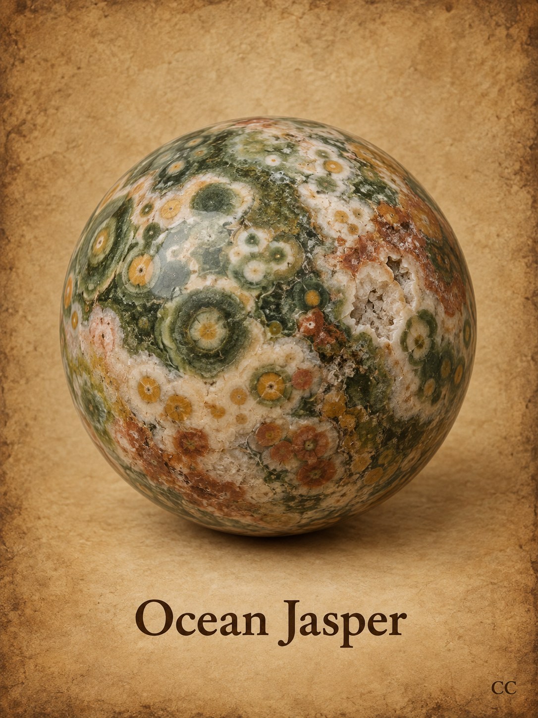 Ocean Jasper specimen