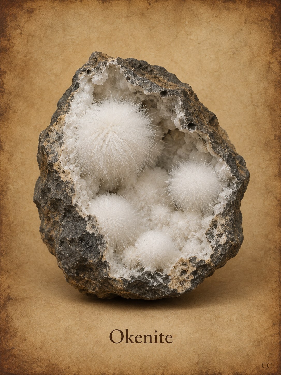 Okenite specimen
