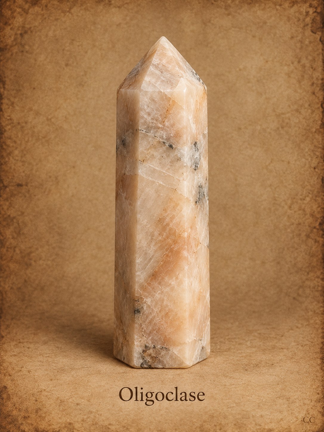 Oligoclase specimen