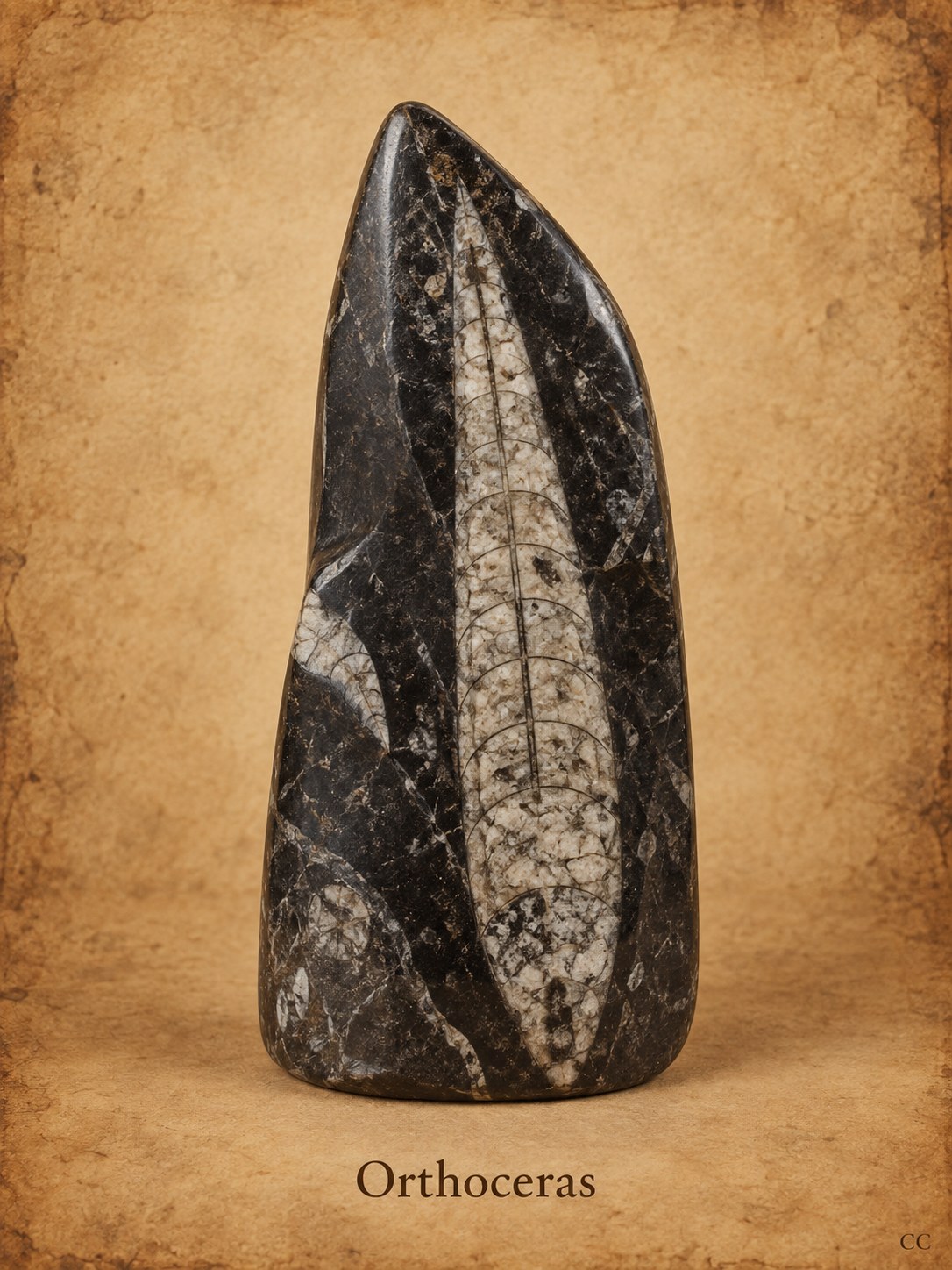 Orthoceras specimen