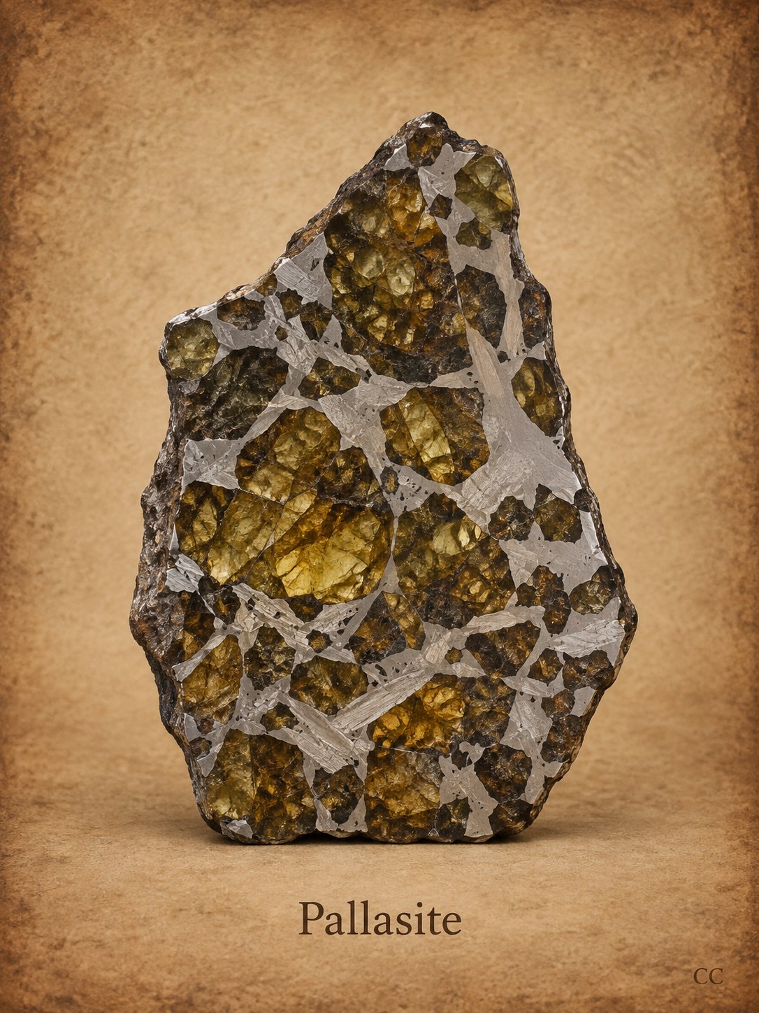 Pallasite specimen