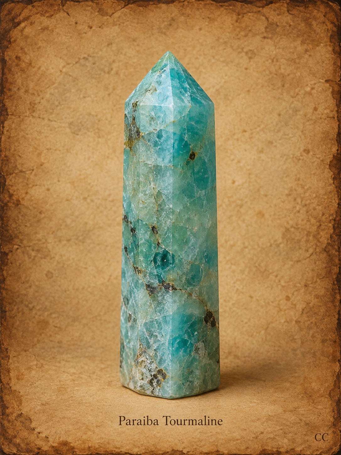 Paraiba Tourmaline specimen