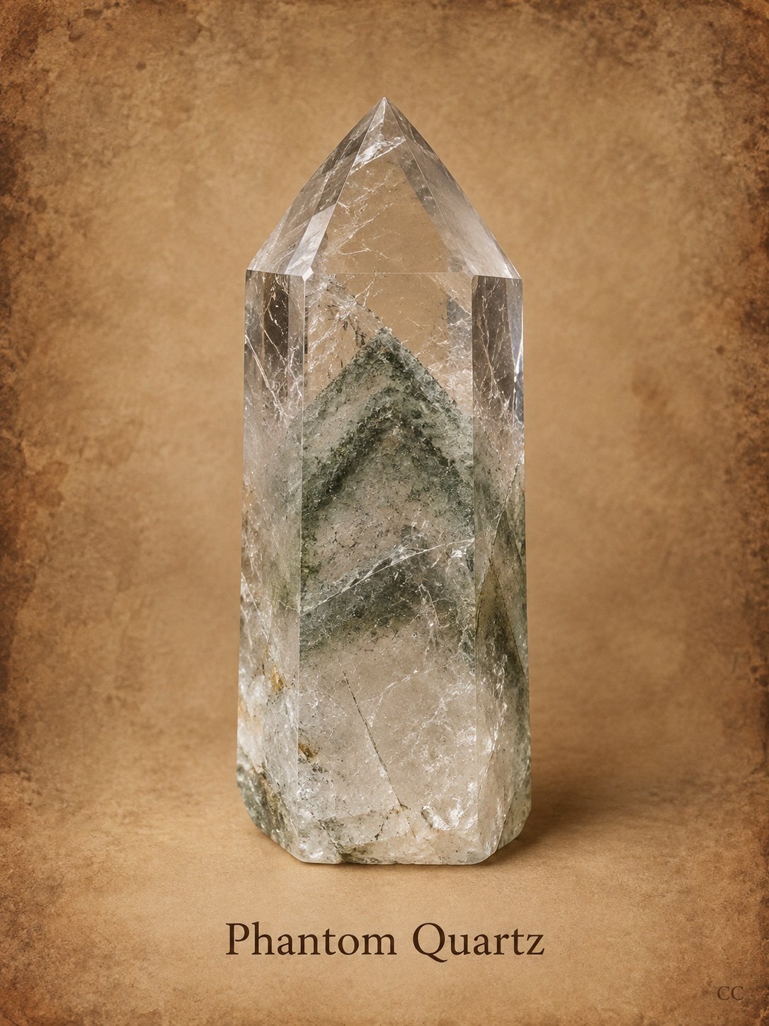 Phantom Quartz specimen