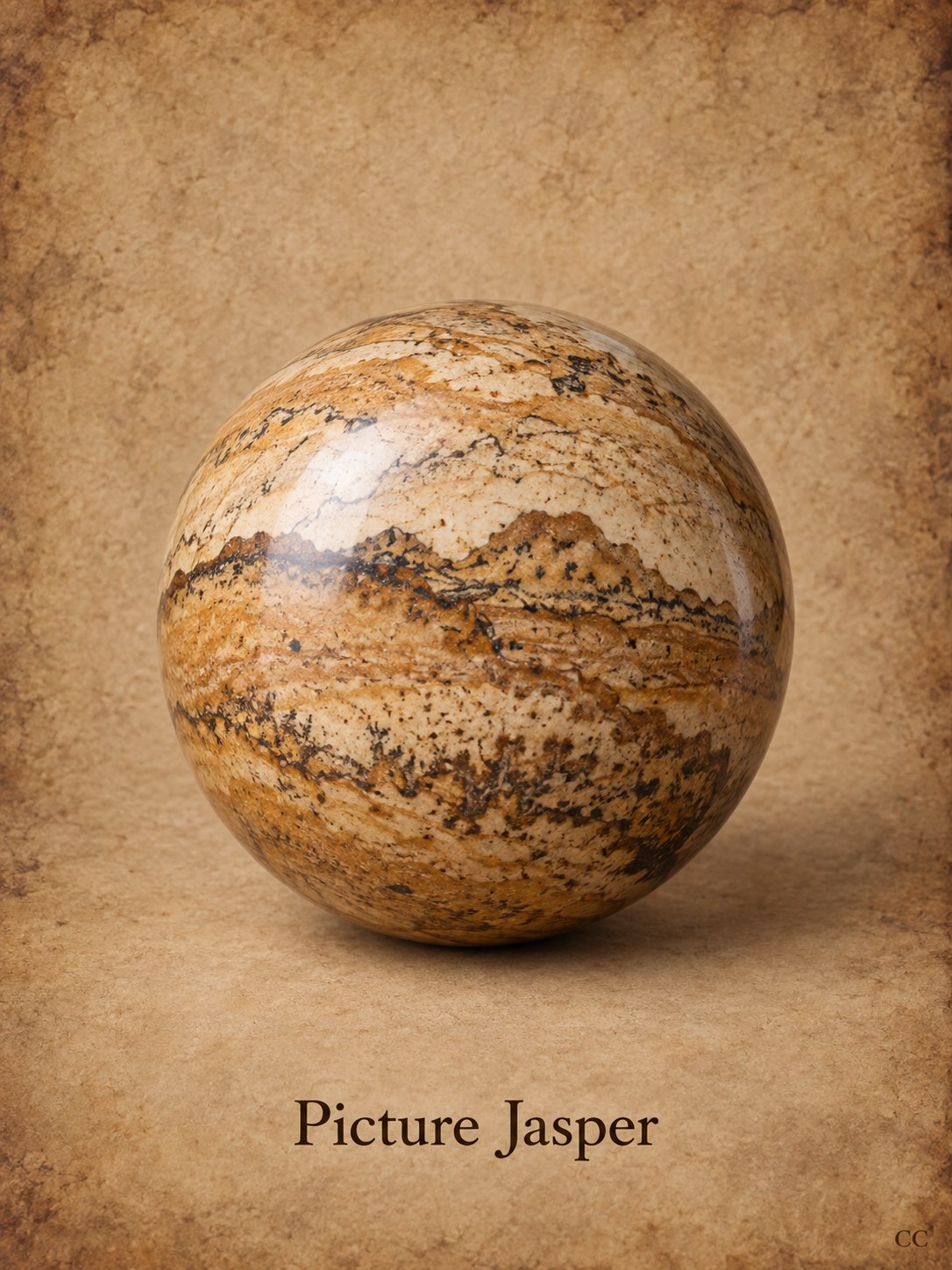 Picture Jasper specimen