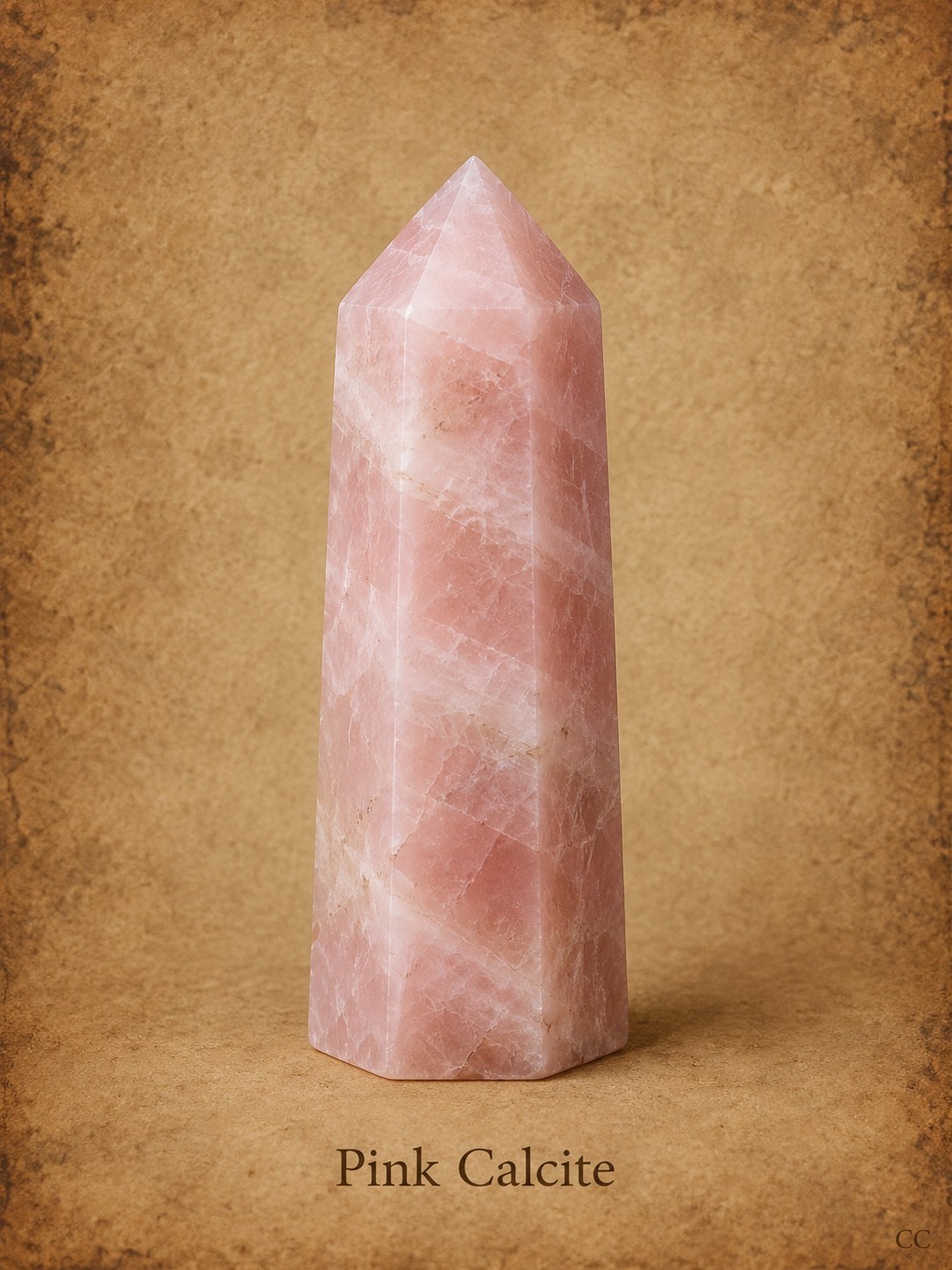 Pink Calcite specimen
