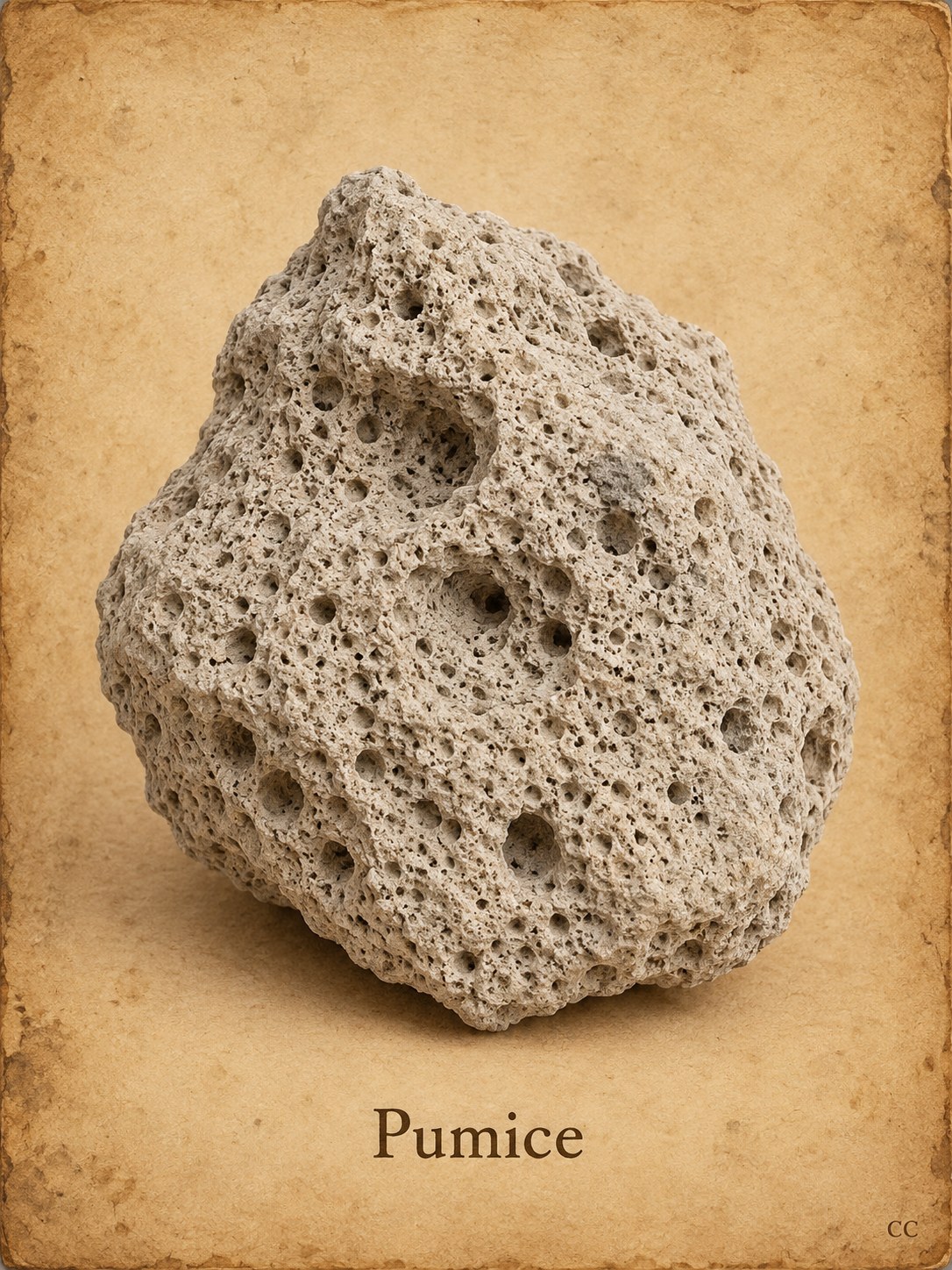 Pumice specimen