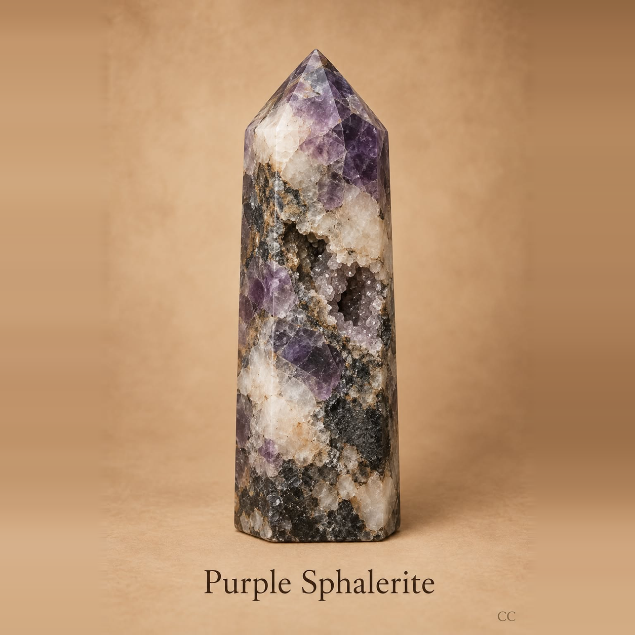Purple Sphalerite specimen