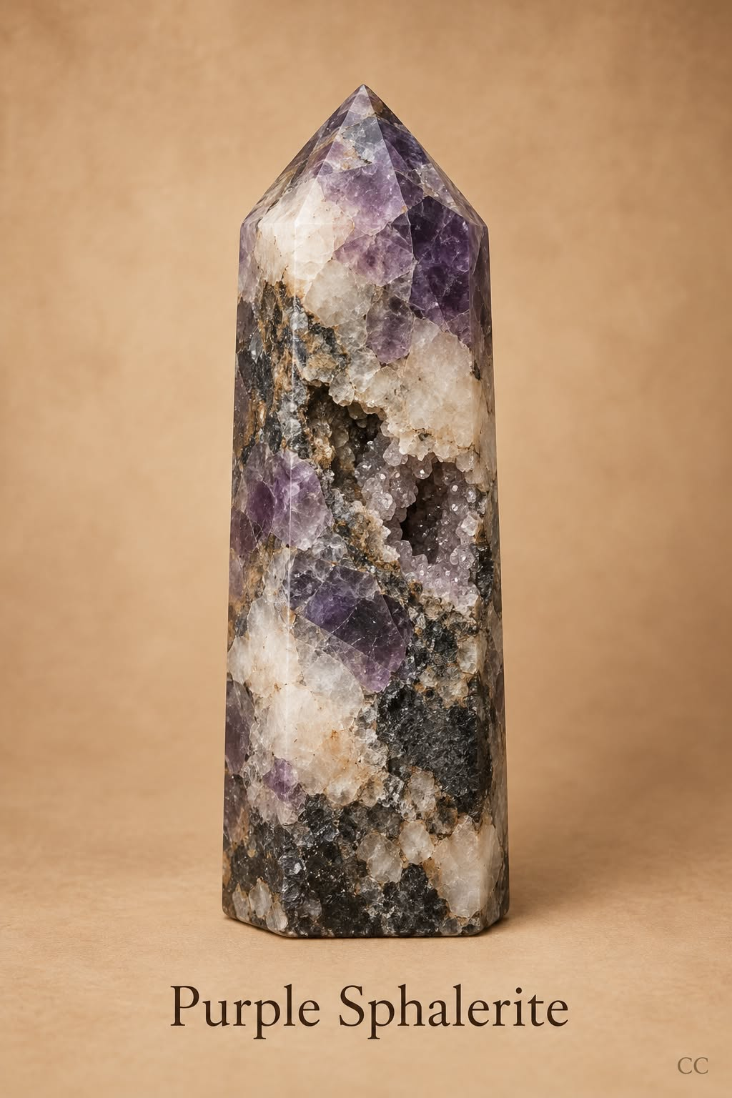 Purple Sphalerite specimen