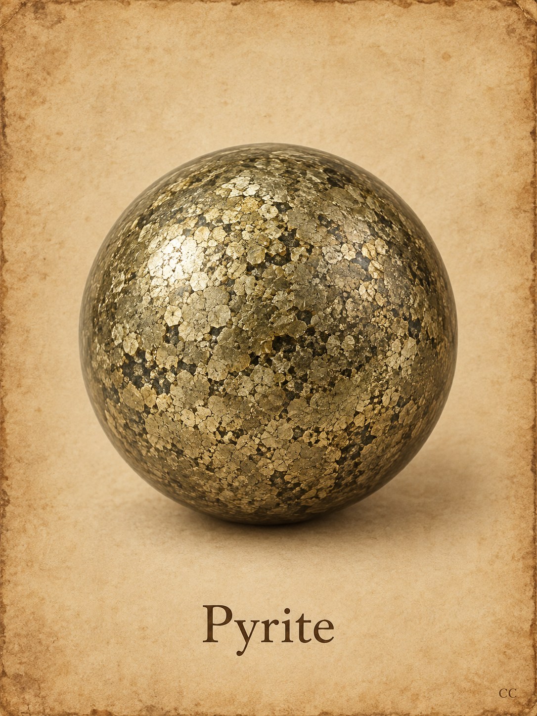 Pyrite specimen