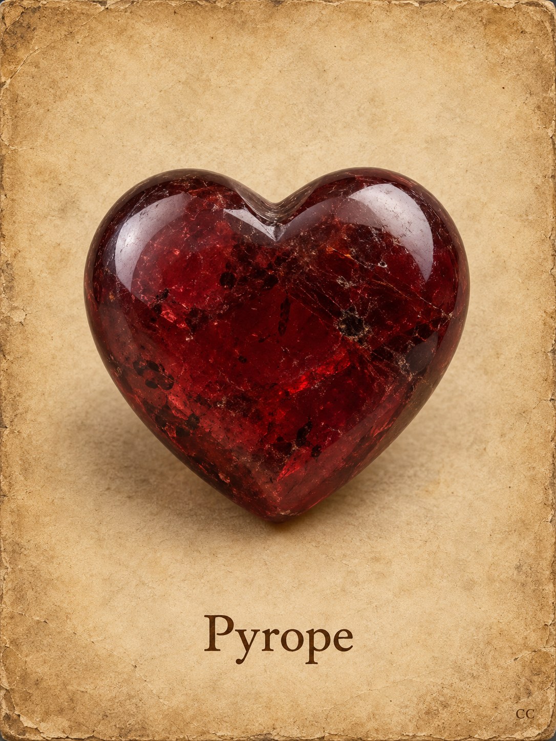 Pyrope specimen