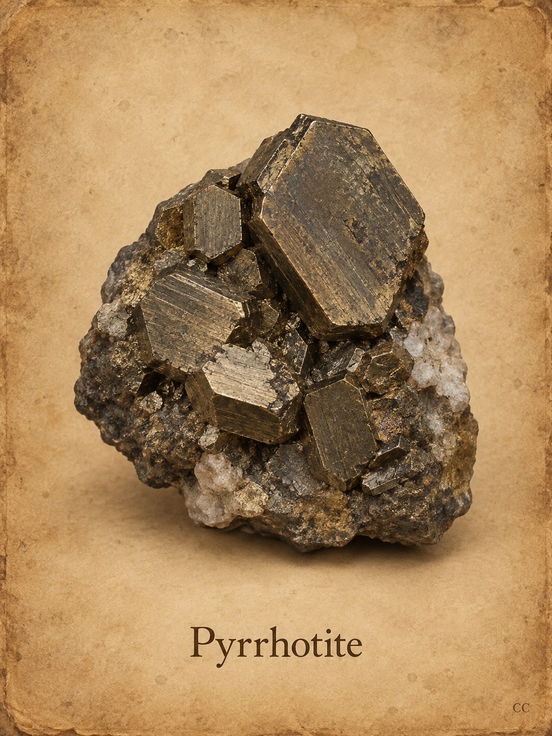 Pyrrhotite specimen