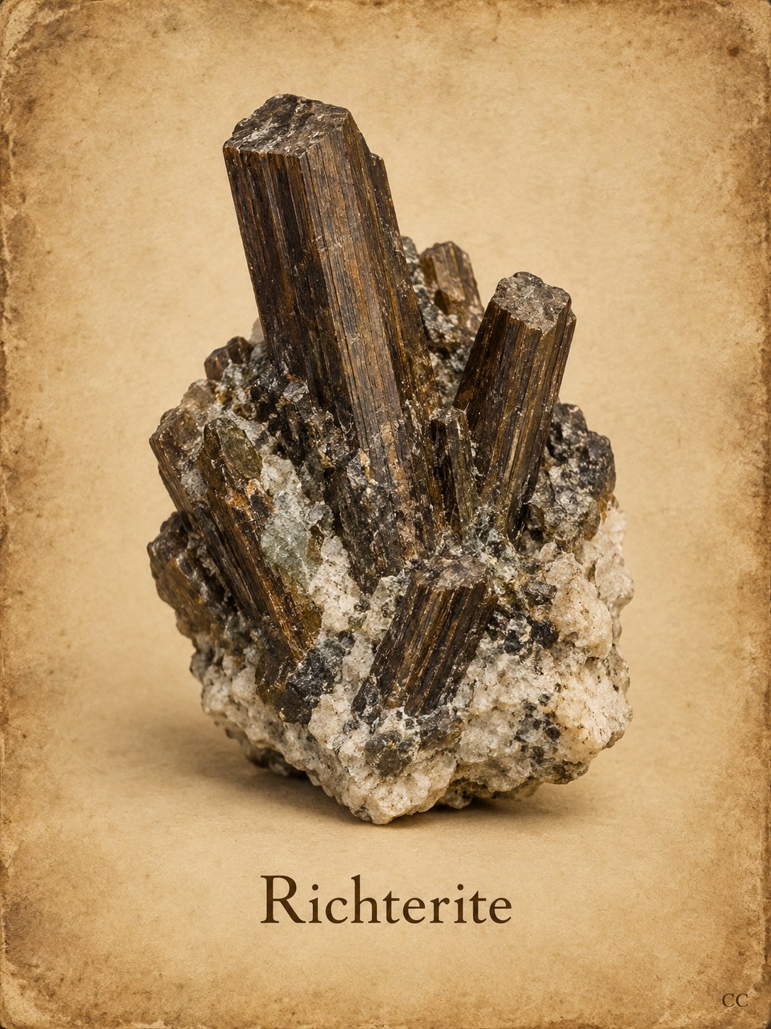 Richterite specimen