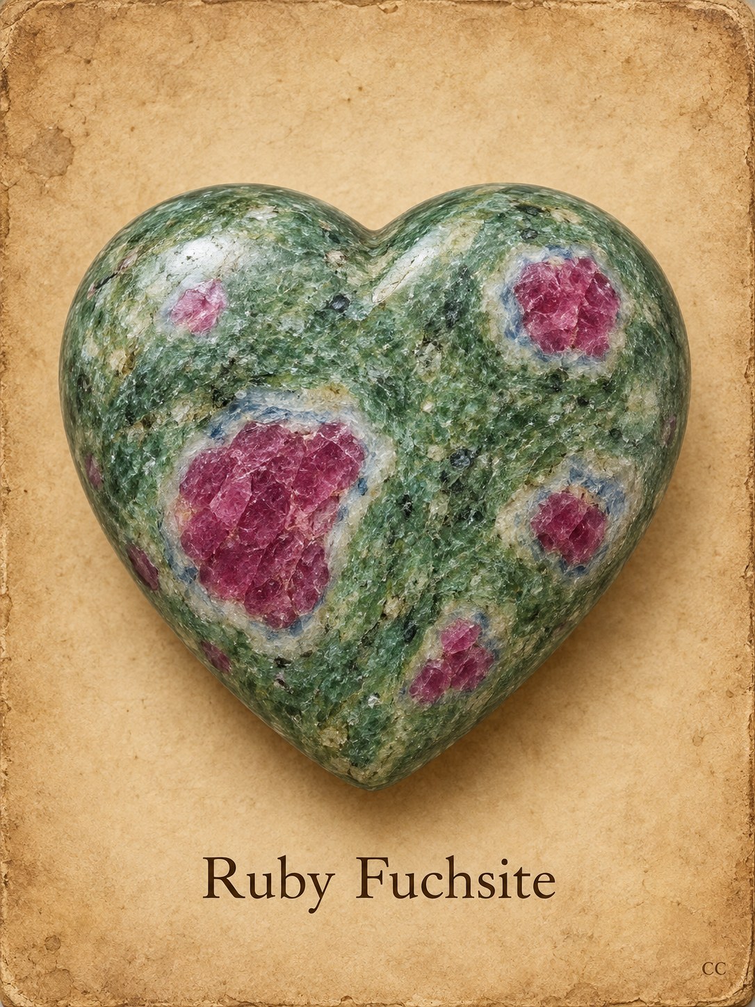 Ruby Fuchsite specimen