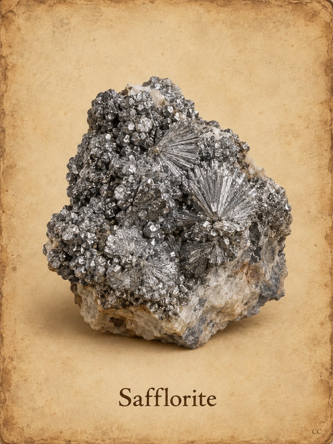 Safflorite specimen